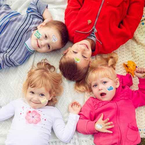 Fancy Land Religious Tattoos Temporary Christian Easter Tattoo Sheets Individual Bible Verse Body Stickers Costume Accessories for Catholic Party Decoration Favors Sunday School Crafts Supplies 140Pcs