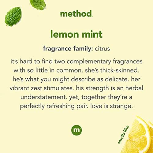 Method Foaming Hand Soap, Sweet Water and Lemon Mint Scents, Paraben and Phthalate Free, Biodegradable Formula, 10 fl oz (Pack of 3)