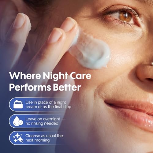 ZealSea Agedefy Prestige Overnight Sleeping Mask ? Clinically-Proven Matrixyl 3000 Peptides + Ceramides Barrier Renewal, Nighttime Plumping Firming, Silky-Smooth Morning Glow, Lightweight, 1.7OZ