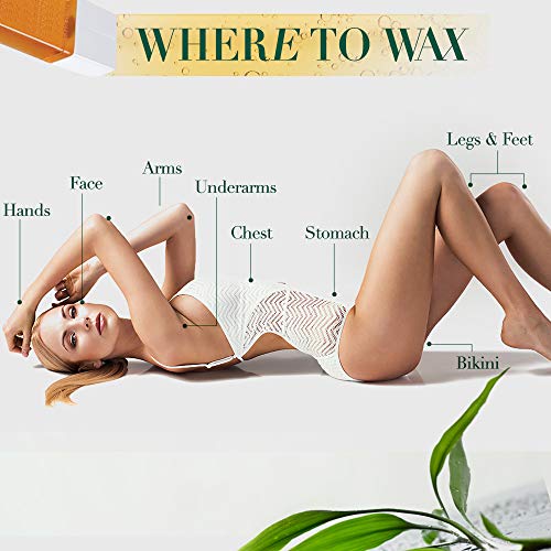 Clean + Easy Original Roll On Wax ? Small Wax Refill Cartridges for Hair Removal, Fast & Easy Roll On Applicator for Face, Brows & Delicate Areas, 3 Pack