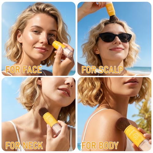 Mineral Powder Sunscreen SPF 35 - Face, Scalp & Body