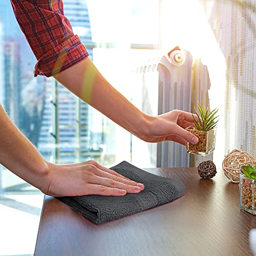 Utopia Towels 12 Pack Premium Wash Cloths, 100% Cotton, 12x12 Inches