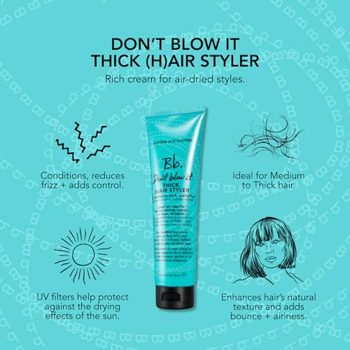 Bumble and bumble Don’t Blow It Thick Air Styler Cream for Medium–Thick Hair 5 fl oz