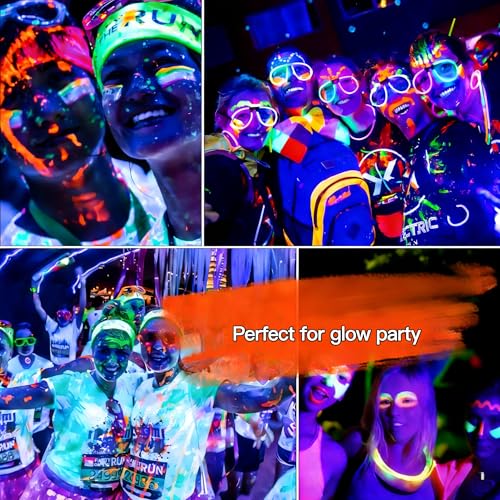 Neon Face & Body Paint - Glow Under UV Black Light