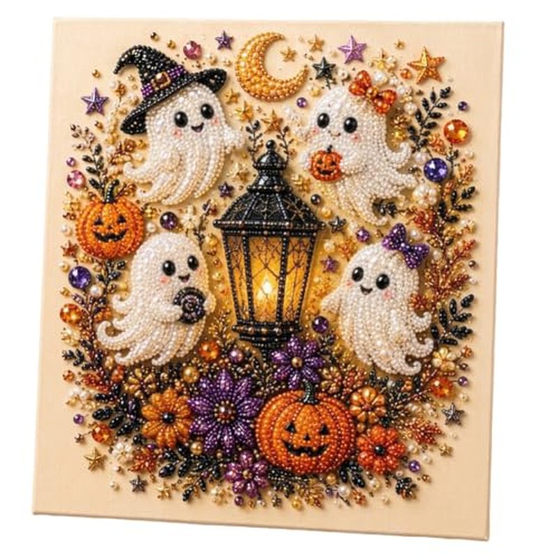 Halloween Ghost Pearl Art Diamond Painting Kit