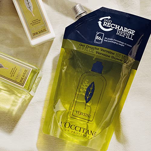 L'OCCITANE Bath & Shower Gel, Daily Foaming Body Wash Gently Cleanses, Moisturizes & Refreshes Skin, Eco-Friendly Options, All Skin Types, Vegan
