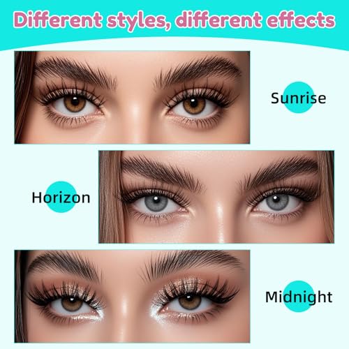 Lash Clusters Kit 144pcs Wispy Eyelash Extensions Kit 3 Styles Eyelash Clusters Individual Lashes Extension Kit with Lash Bond and Seal, Remover, Lash Tweezers DIY at Home(SMH,C-Mix8-16mm Kit)