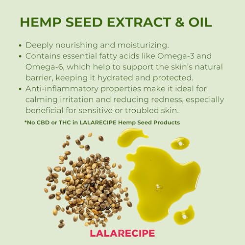 LALARECIPE Hemp Seed Purifying Facial Pads ? Korean Toner Pads with 83% Hemp Seed Extract & 5% PHA ? Gentle Exfoliating & Hydrating Skincare for Sensitive & Troubled Skin (70 Pcs)