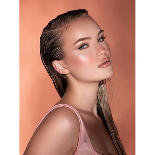 SHEGLAM Glow Bloom Liquid Waterproof Highlighter Long Lasting Cream Highlighter with Shimmer Dewy Finish - Vanilla Frost