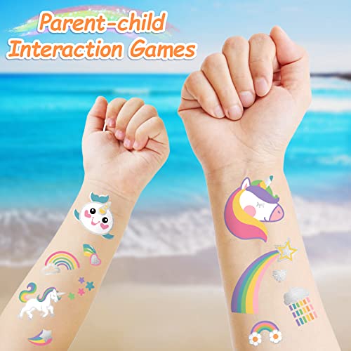 Waterproof Temporary Tattoos - 118pcs Kids Party Supplies