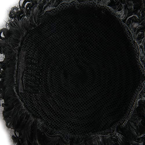 Afro Kinky Curly Ponytail Extension - Clip-In Synthetic Hair