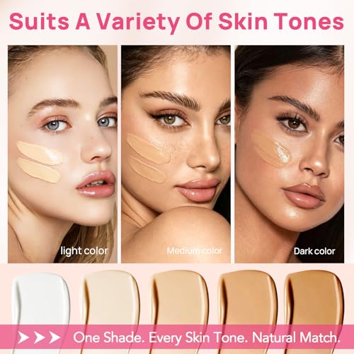 Color Changing Foundation with SPF 15 for Mature Skin