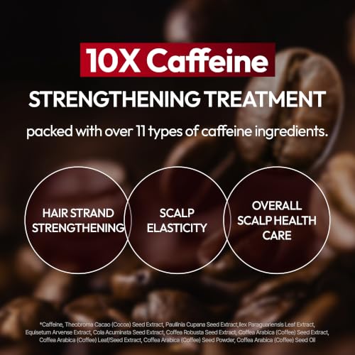 KUNDAL 10X Caffeine Conditioner, Cherry Blossom, 6.76 oz