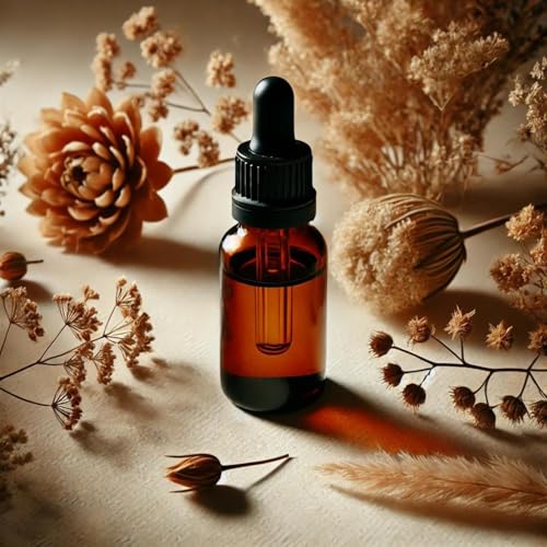 4-Piece Amber Glass Dropper Bottles (1ml, 2ml, 3ml, 5ml)