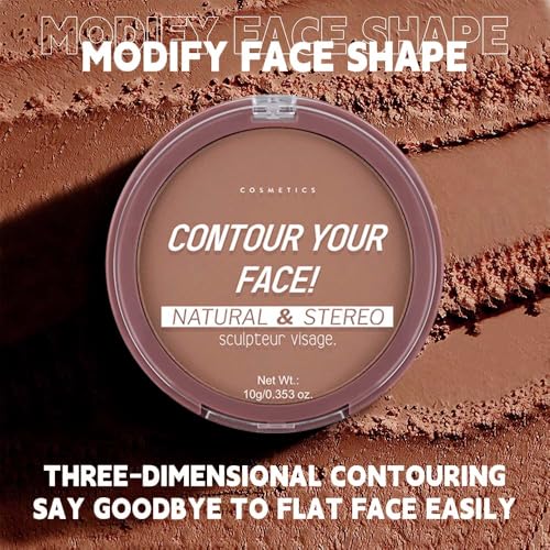 Neutral Brown Cream Contour Palette – Matte, Blendable, All Skin Tones