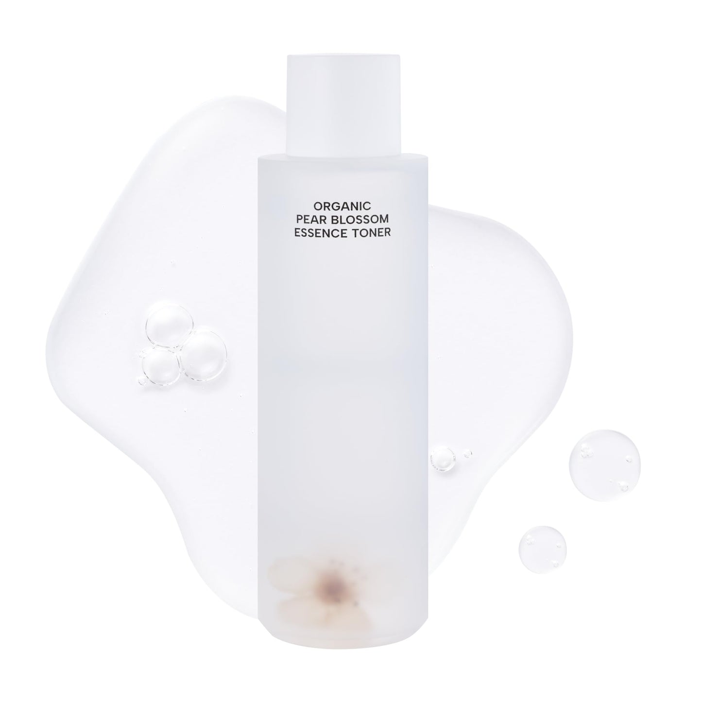 Whamisa Organic Pear Blossom Essence Toner, Fermented Postbiotic Formula for Radiant Skin, Facial Toner, Revitalizing, Hydrating, Moisturizing (160ml)