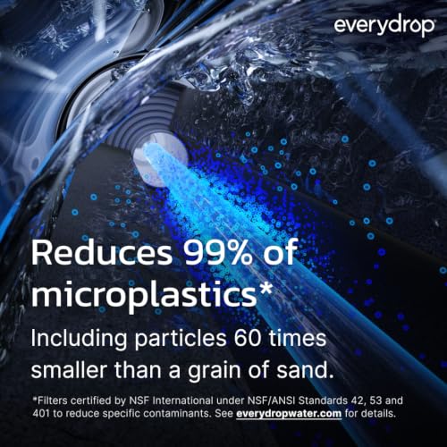 EveryDrop EDR1RXD1 Refrigerator Water Filter - Reduces Microplastics