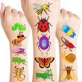 96 PCS Bug Temporary Tattoos for Kids - Insect Party Favors