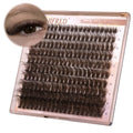 Brown Lash Clusters 8-18mm D Curl Volume Wispy Eyelashes