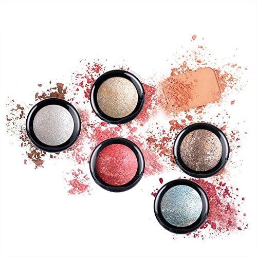 Baked Eye Shadow Palette - Metallic Glitter Powder