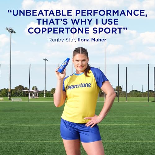 Coppertone Sport SPF 50 Sunscreen Spray, Water Resistant, 3 Pack