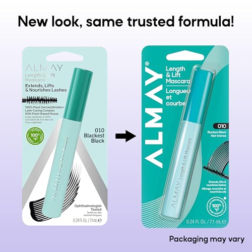 Almay Length & Lift Mascara, Blackest Black