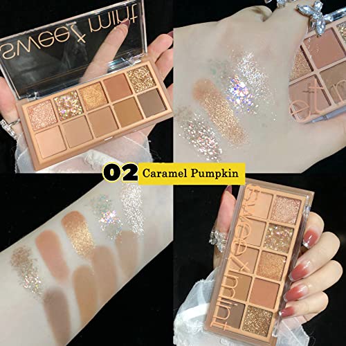 BestLand Matte Nudes Eye Shadow Palette - Ultra Pigmented Blendable and Long-Lasting Matte, Shimmer, and Metallic Finishes Eyeshadow with Brush - Eye Makeup for Smok, Natural and Bold Looks (Rosy)