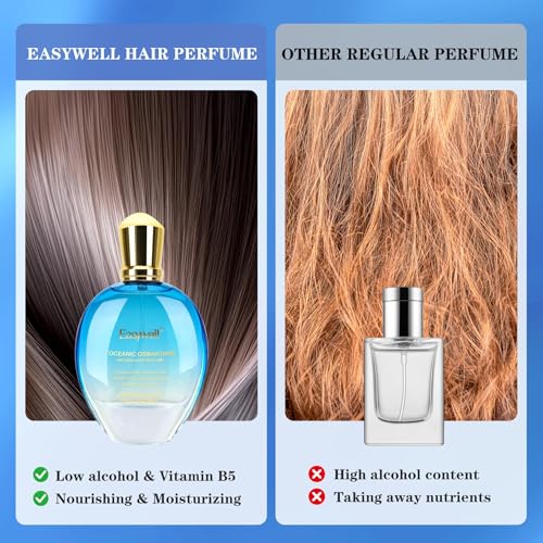 EASYWELL Hair Perfume Spray with Vitamin B5 & Leave-In Conditioner