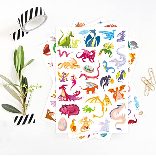 Dragon Temporary Tattoos Party Favors - 355pcs