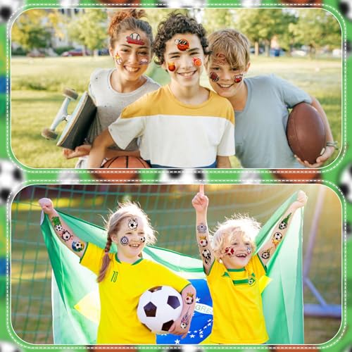 Sports Temporary Tattoos for Kids (300+ Designs)
