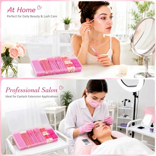 311-Piece Disposable Makeup Applicators Kit - Wands, Brushes & Swabs