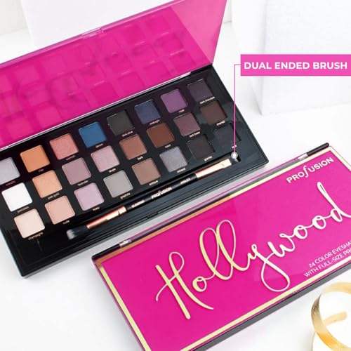 Profusion Cosmetics Hollywood 24 Shade Eyeshadow Palette