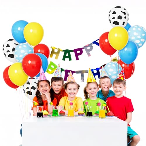 68Pc Party Balloons 12 Inch Latex Mix - Birthday Decorations