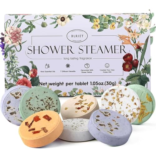 Shower Steamers Aromatherapy 8 Pack - Home Spa Relaxation