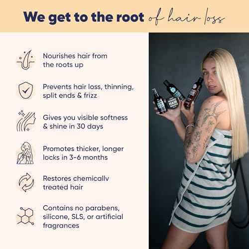 Moerie Volumizing Shampoo and Conditioner for Hair Loss - Thickening Products with Ingredients of Natural Origin - Over 100 Active Ingredients for Thick, Long, Luscious Hair, Double Set