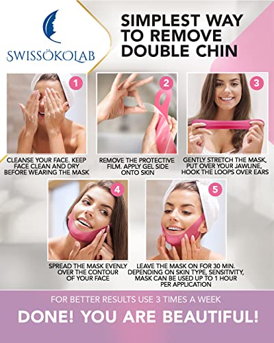 V-Line Lifting Face Mask - Chin Up Patch for Jawline Tightening (5 Pcs)