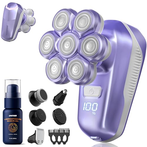 7D Electric Shaver for Women, Wet Dry Bikini Trimmer Kit