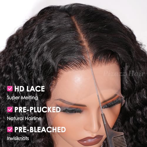 Pizazz 13x4 HD Lace Front Wig Brazilian Deep Wave 26 Inch