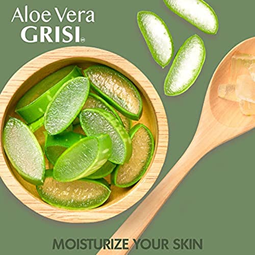 Grisi Aloe Vera Cream, Moisturizing Cream for all skin types enriched with Aloe Vera, Face Cream to Moisturize and Regenerate your skin, Keep Natural Balance, Skincare, Paraben-Free, 2.1 FL Oz, Bottle