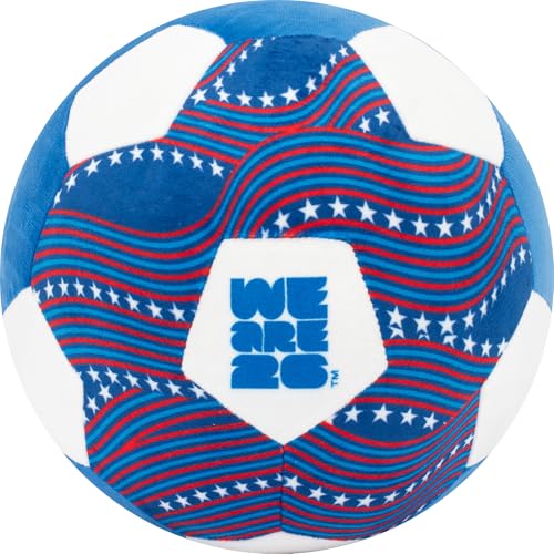Jazwares USA 9-Inch Plush Soccer Ball - FIFA World Cup 2026