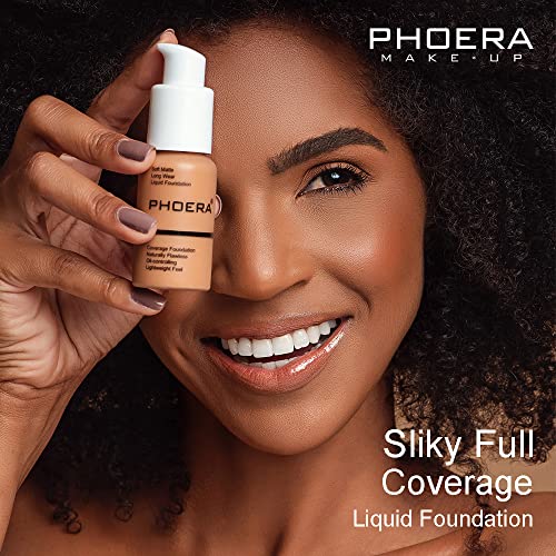 Phoera Full Coverage Foundation 30ml - Matte Oil Control