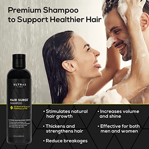 Hair Thickening Shampoo with Caffeine & Saw Palmetto - 8 oz