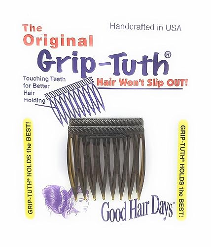 Good Hair Days Grip-Tuth Tuck Combs 1.5" Set of 2
