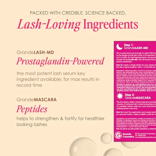 Grande Cosmetics Lash & Brow Care System