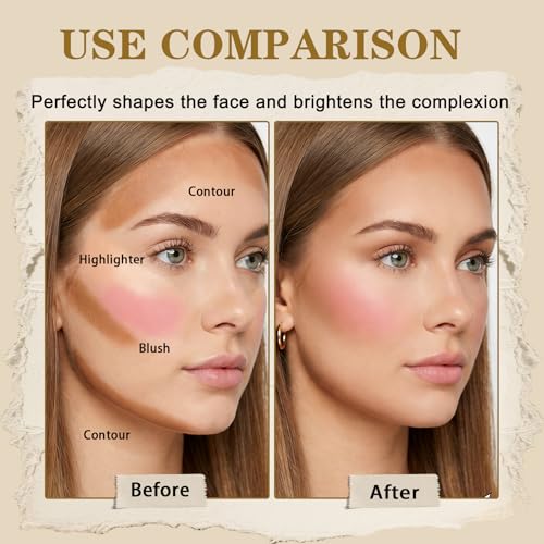 Cream Contour Stick Kit - 6 Colors Double-Ended Makeup Set