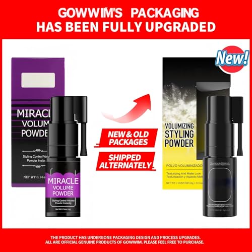 Gowwim Texture Powder - 360° Rotating Nozzle Hair Volume
