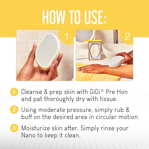 Nano Technology Hair Remover for Women - Painless Reusable Device for Legs, Arms & Bikini