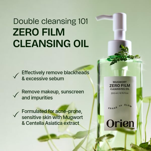Orien Mugwort Zero Film Cleansing Oil 200ml