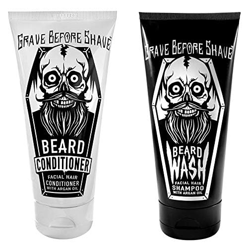 Grave Before Shave¢â Beard Wash & Beard Conditioner Pack