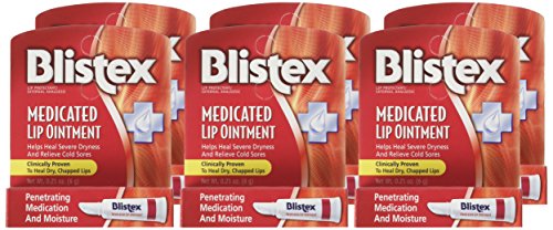 Blistex Medicated Lip Ointment 0.21 oz (Pack of 6)